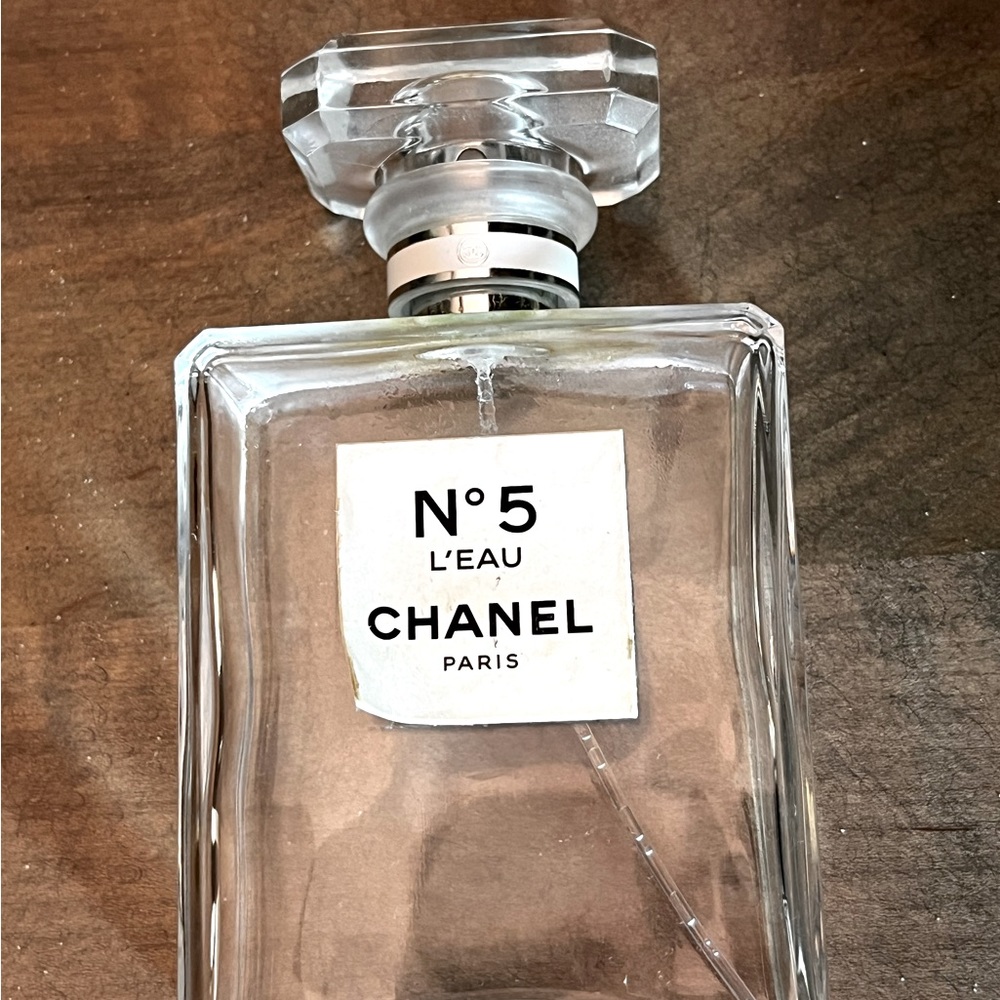 Classic Chanel No 5 bottle